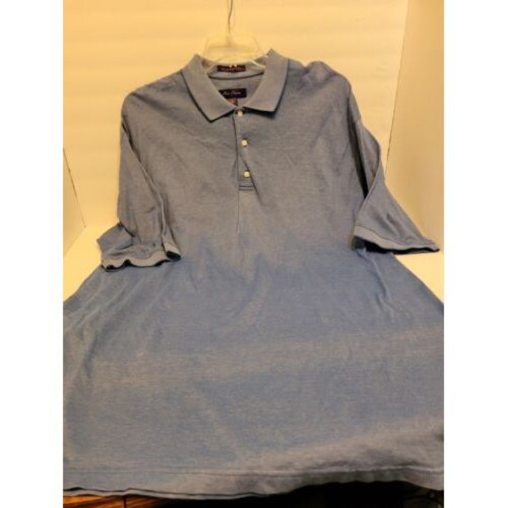Alan Flusser,‎ mens blue polo, size XL